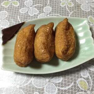 紅生姜ご飯のいなり寿司＋＋